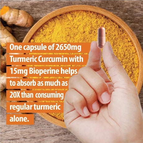 LABSMEN - Labsmen Vegan Turmeric Curcumin with Black Pepper 2665Mg. 60 Capsulas - The Red Vitamin MX - Suplementos Alimenticios - {{ shop.shopifyCountryName }}