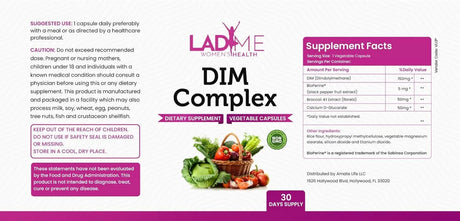 LADYME - LADYME DIM Complex 150Mg. 60 Capsulas - The Red Vitamin MX - Suplementos Alimenticios - {{ shop.shopifyCountryName }}