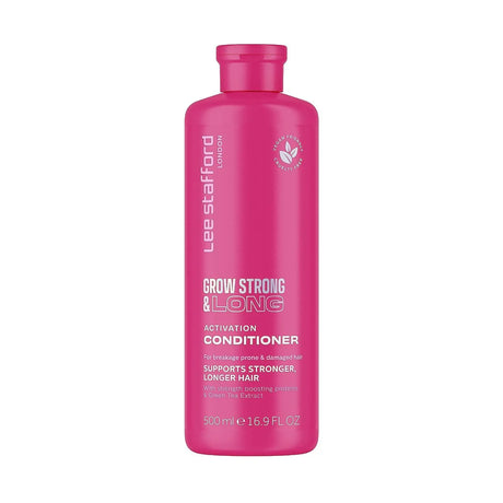 LEE STAFFORD - Lee Stafford Grow Strong & Long Activation Hair regrowth Conditioner 500Ml. - The Red Vitamin MX - Acondicionador Para Cabello - {{ shop.shopifyCountryName }}