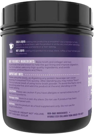 LEFT COAST PERFORMANCE - Left Coast Performance Bone Broth Powder with Grass Fed Collagen Peptides 454Gr. - The Red Vitamin MX - Suplementos Alimenticios - {{ shop.shopifyCountryName }}