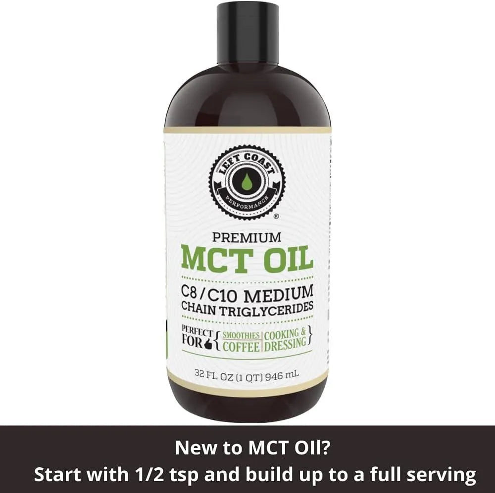 LEFT COAST PERFORMANCE - Left Coast Performance MCT Oil 946Ml. - The Red Vitamin MX - Suplementos Alimenticios - {{ shop.shopifyCountryName }}