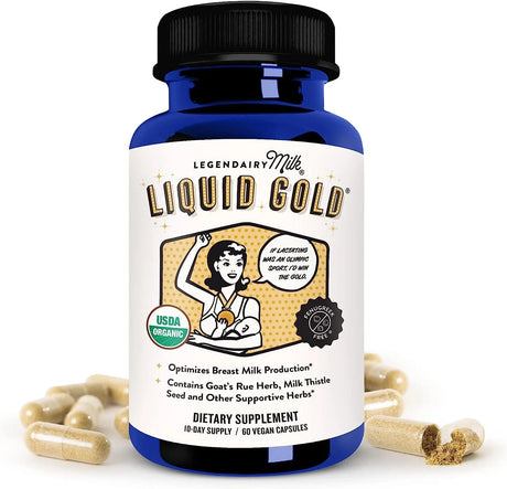 LEGENDARY MILK - Legendairy Milk Liquid Gold Lactation 60 Capsulas - The Red Vitamin MX - Suplementos Alimenticios - {{ shop.shopifyCountryName }}