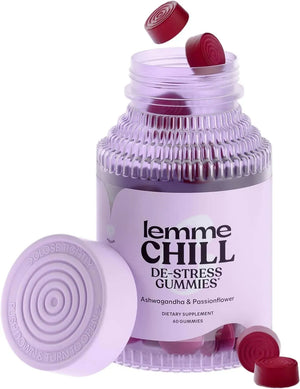 LEMME - Lemme Chill Stress Relief Gummies with 300mg KSM-66 Ashwagandha 60 Gomitas - The Red Vitamin MX - Suplementos Alimenticios - {{ shop.shopifyCountryName }}