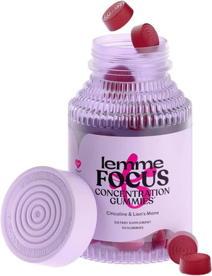 LEMME - Lemme Focus Concentration & Brain Health Gummies 50 Gomitas - The Red Vitamin MX - Suplementos Alimenticios - {{ shop.shopifyCountryName }}