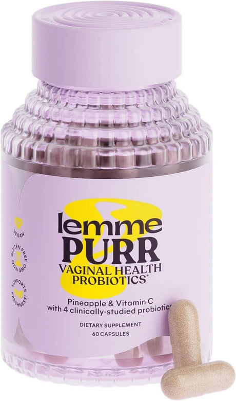 LEMME - Lemme Purr Vaginal Probiotics for Women 60 Capsulas - The Red Vitamin MX - Suplementos Alimenticios - {{ shop.shopifyCountryName }}