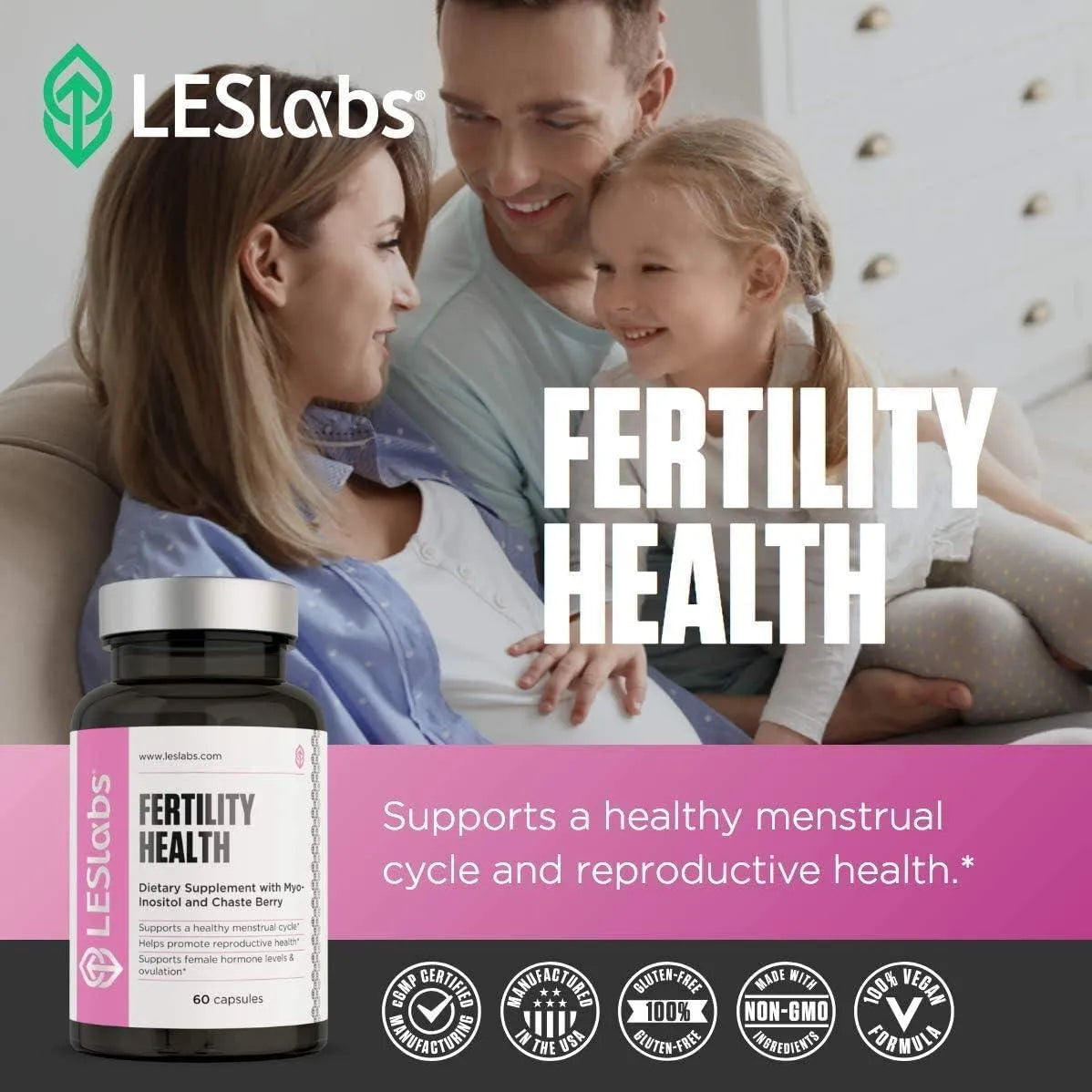 LES LABS - LES Labs Fertility Health 60 Capsulas - The Red Vitamin MX - Suplementos Alimenticios - {{ shop.shopifyCountryName }}