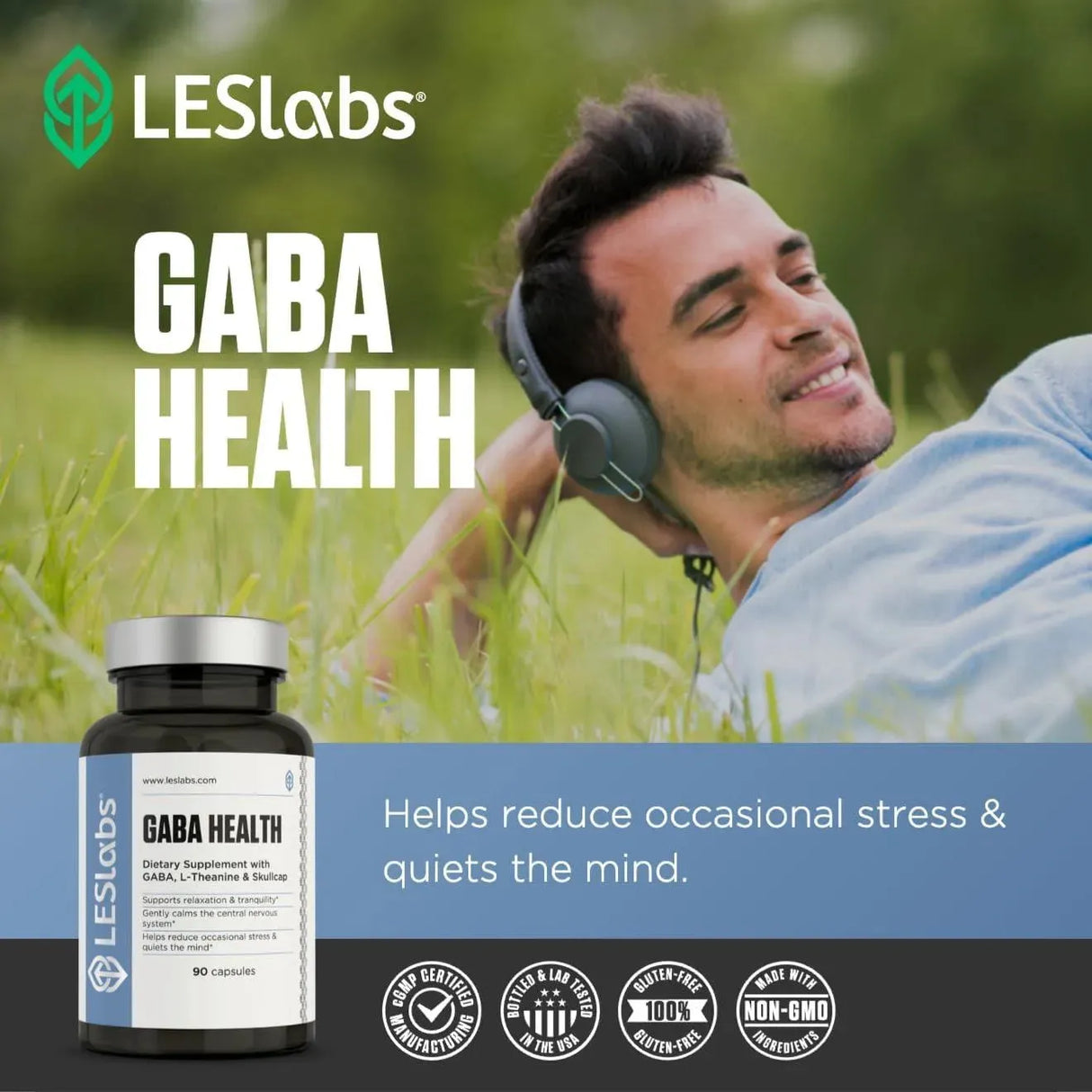 LES LABS - LES Labs GABA Health 90 Capsulas - The Red Vitamin MX - Suplementos Alimenticios - {{ shop.shopifyCountryName }}