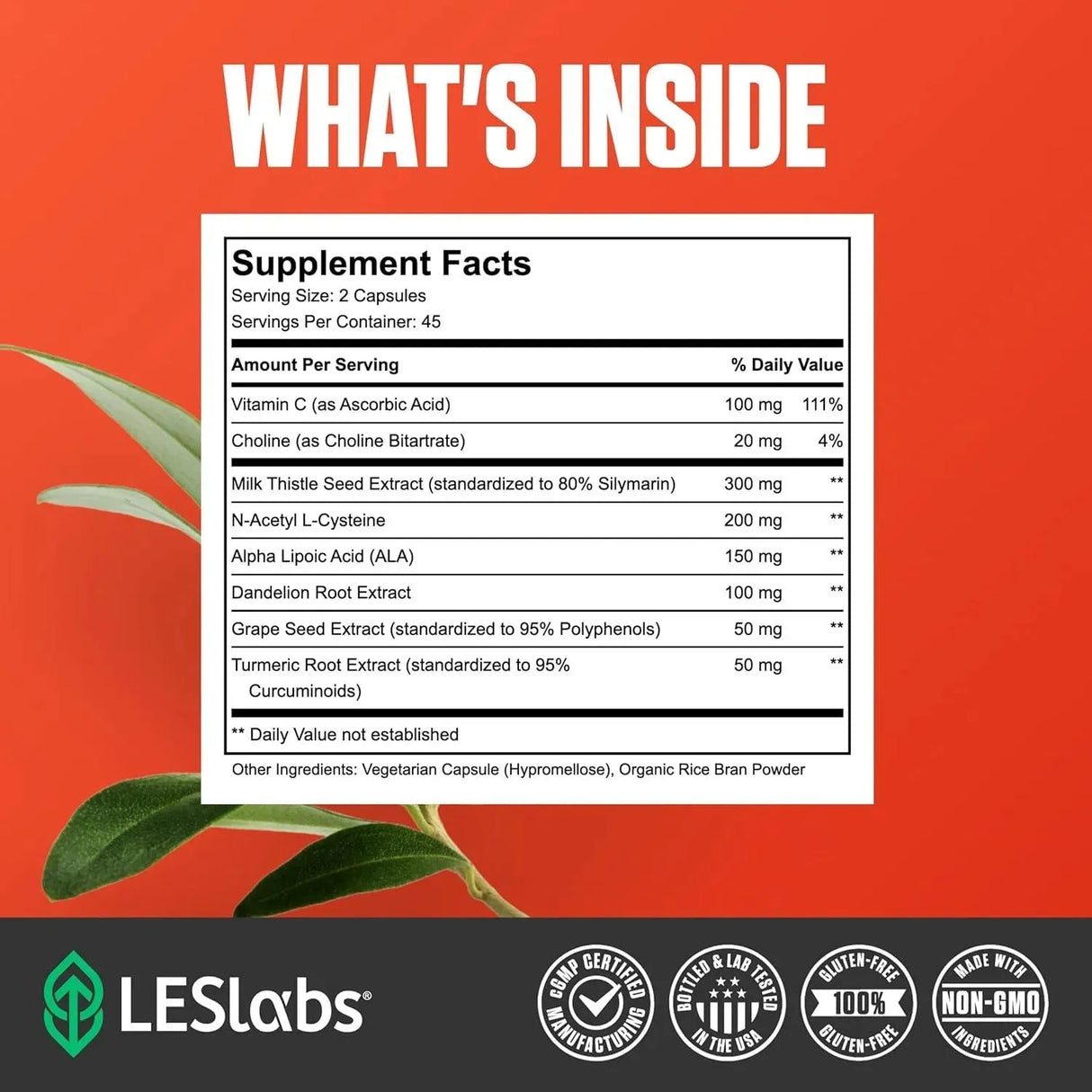 LES LABS - LES Labs Liver Support 90 Capsulas - The Red Vitamin MX - Suplementos Alimenticios - {{ shop.shopifyCountryName }}