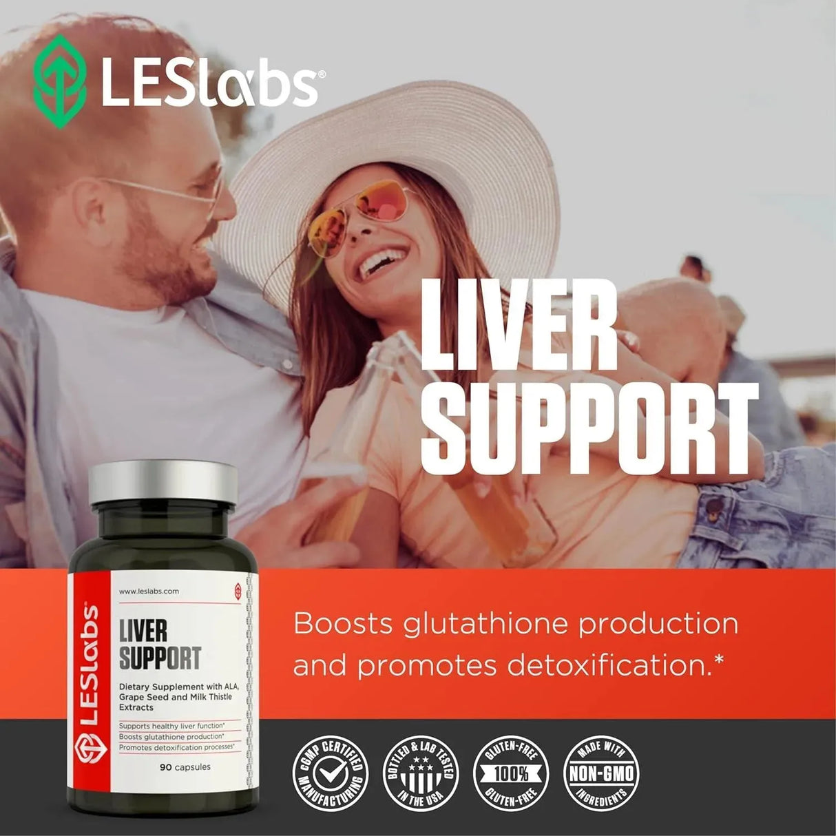 LES LABS - LES Labs Liver Support 90 Capsulas - The Red Vitamin MX - Suplementos Alimenticios - {{ shop.shopifyCountryName }}