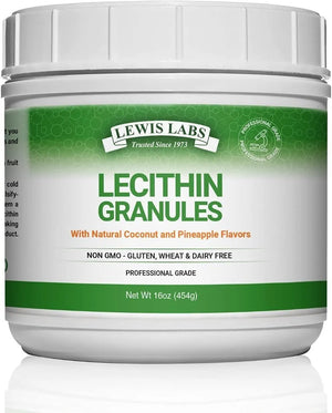 LEWIS LABS - Lewis Labs Lecithin Granules 454Gr. - The Red Vitamin MX - Suplementos Alimenticios - {{ shop.shopifyCountryName }}