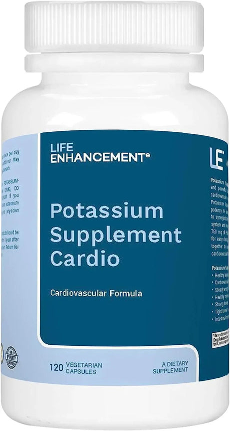 LIFE ENHANCEMENT - Life Enhancement Potassium Supplement Cardio 120 Capsulas - The Red Vitamin MX - Suplementos Alimenticios - {{ shop.shopifyCountryName }}