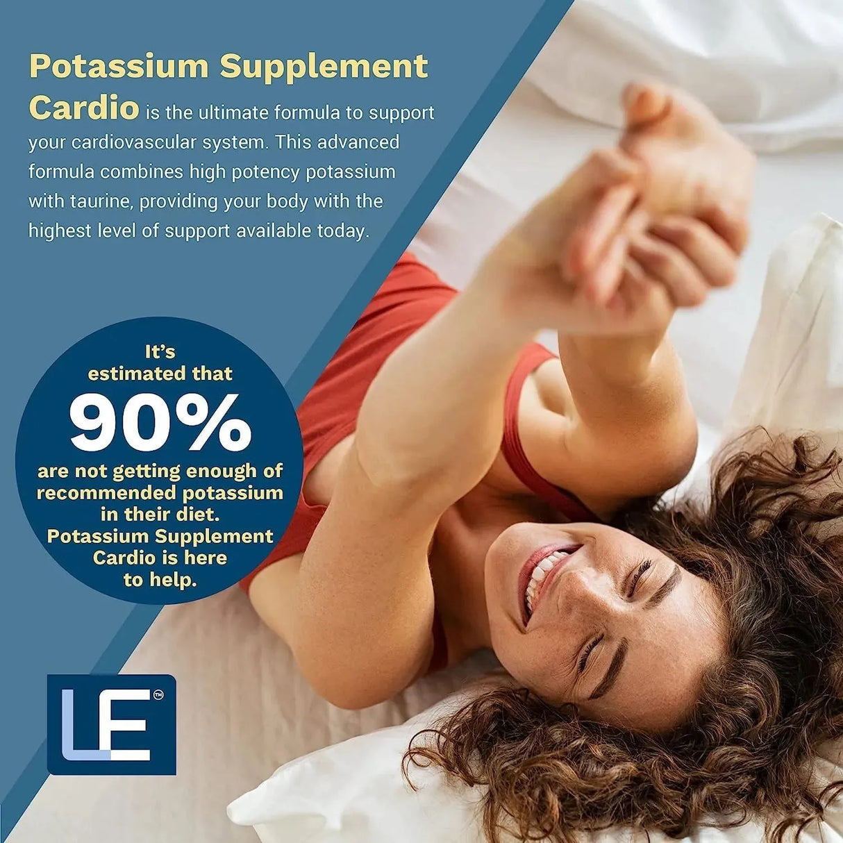 LIFE ENHANCEMENT - Life Enhancement Potassium Supplement Cardio 120 Capsulas - The Red Vitamin MX - Suplementos Alimenticios - {{ shop.shopifyCountryName }}