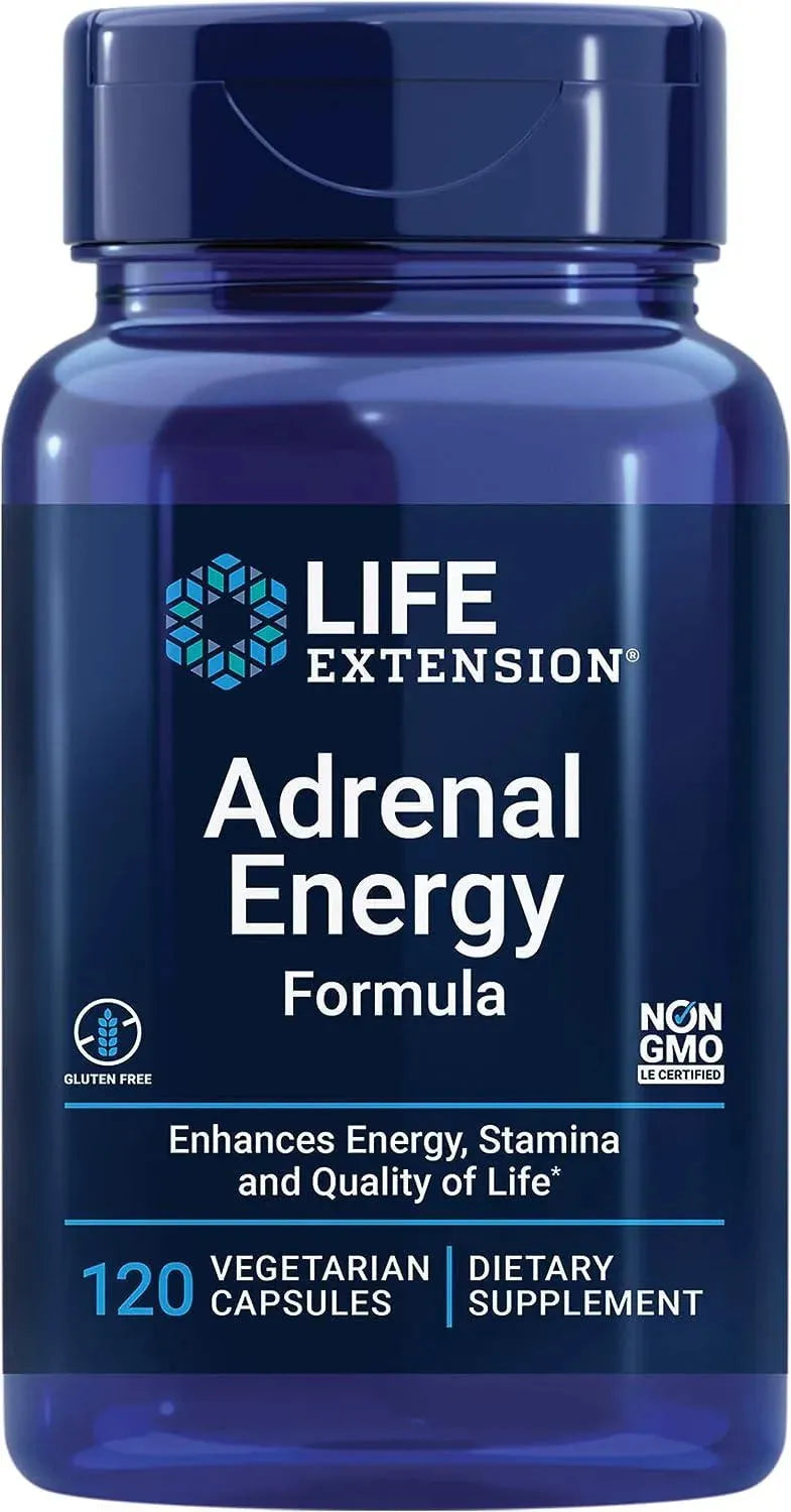 LIFE EXTENSION - Life Extension Adrenal Energy Formula 120 Capsulas - The Red Vitamin MX - Suplementos Alimenticios - {{ shop.shopifyCountryName }}