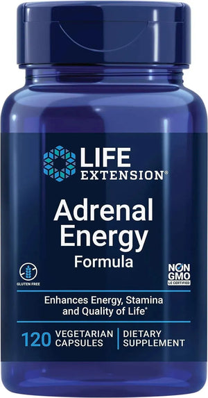 LIFE EXTENSION - Life Extension Adrenal Energy Formula 120 Capsulas - The Red Vitamin MX - Suplementos Alimenticios - {{ shop.shopifyCountryName }}