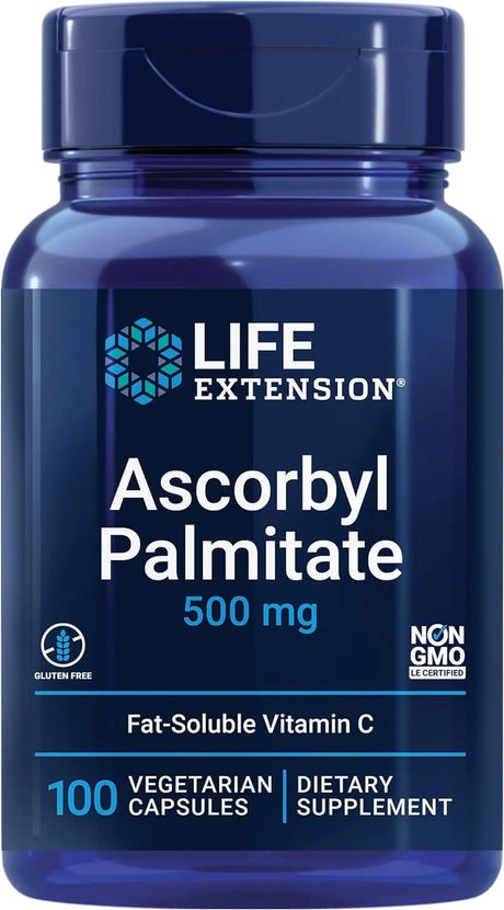 LIFE EXTENSION - Life Extension Ascorbyl Palmitate 500Mg. 100 Capsulas - The Red Vitamin MX - Suplementos Alimenticios - {{ shop.shopifyCountryName }}