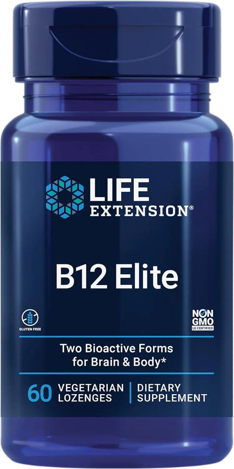 LIFE EXTENSION - Life Extension B12 Elite 1000mcg 60 Tabletas - The Red Vitamin MX - Suplementos Alimenticios - {{ shop.shopifyCountryName }}