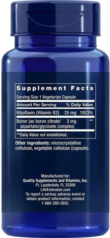 LIFE EXTENSION - Life Extension Boron 3 Mg. 100 Capsulas - The Red Vitamin MX - Suplementos Alimenticios - {{ shop.shopifyCountryName }}