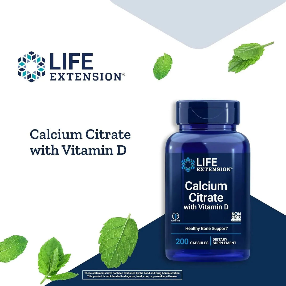 LIFE EXTENSION - Life Extension Calcium Citrate with Vitamin D 200 Capsulas - The Red Vitamin MX - Suplementos Alimenticios - {{ shop.shopifyCountryName }}