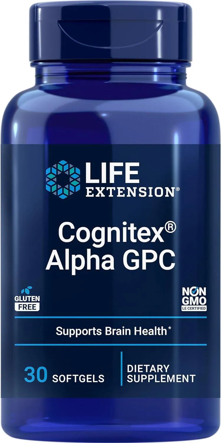 LIFE EXTENSION - Life Extension Cognitex Alpha GPC 30 Capsulas Blandas - The Red Vitamin MX - Suplementos Alimenticios - {{ shop.shopifyCountryName }}