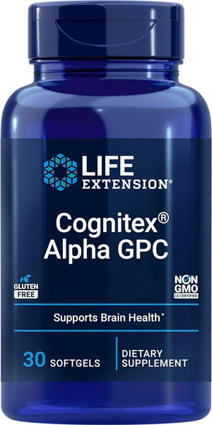 LIFE EXTENSION - Life Extension Cognitex Alpha GPC 30 Capsulas Blandas - The Red Vitamin MX - Suplementos Alimenticios - {{ shop.shopifyCountryName }}