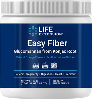 LIFE EXTENSION - Life Extension Easy Fiber Glucomannan Fiber 167Gr. - The Red Vitamin MX - Suplementos Alimenticios - {{ shop.shopifyCountryName }}