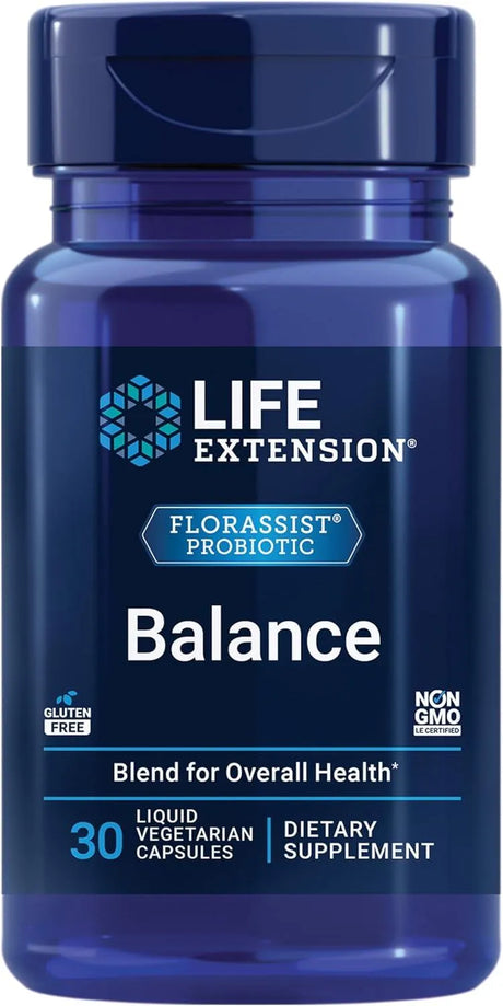 LIFE EXTENSION - Life Extension FLORASSIST Balance Probiotic 30 Capsulas - The Red Vitamin MX - Suplementos Alimenticios - {{ shop.shopifyCountryName }}