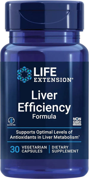 LIFE EXTENSION - Life Extension Liver Efficiency Formula 30 Capsulas - The Red Vitamin MX - Suplementos Alimenticios - {{ shop.shopifyCountryName }}