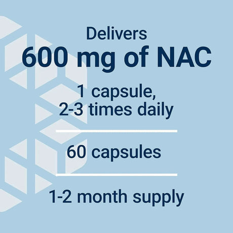 LIFE EXTENSION - Life Extension N-Acetyl-L-Cysteine (NAC) 600Mg. 60 Capsulas - The Red Vitamin MX - Suplementos Alimenticios - {{ shop.shopifyCountryName }}