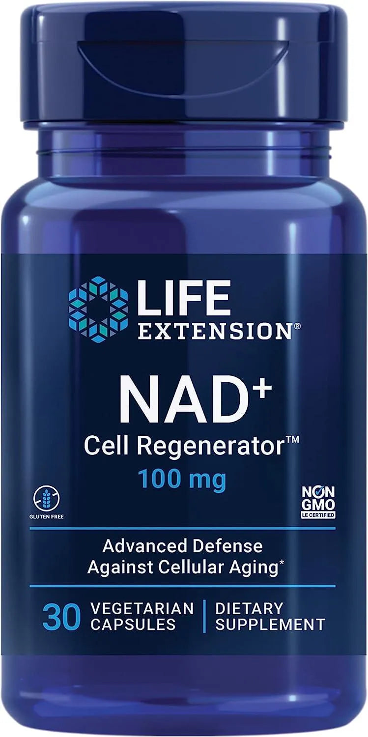 LIFE EXTENSION - Life Extension NAD+ Cell Regenerator 100Mg. Advanced Defense Against Cellular Aging 30 Capsulas - The Red Vitamin MX - Suplementos Alimenticios - {{ shop.shopifyCountryName }}