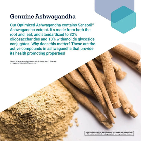 LIFE EXTENSION - Life Extension Optimized Ashwagandha 60 Capsulas - The Red Vitamin MX - Suplementos Alimenticios - {{ shop.shopifyCountryName }}