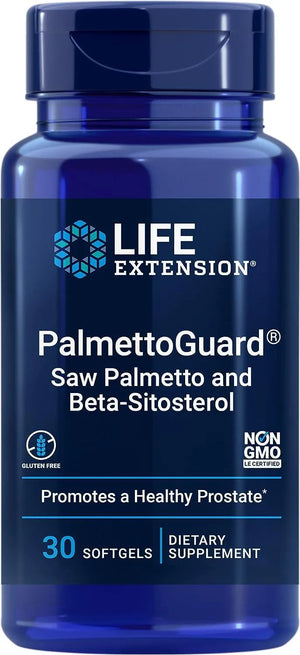 LIFE EXTENSION - Life Extension PalmettoGuard Saw Palmetto & Beta-Sitosterol 30 Capsulas Blandas - The Red Vitamin MX - Suplementos Alimenticios - {{ shop.shopifyCountryName }}