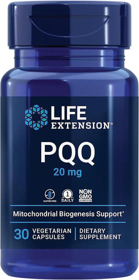 LIFE EXTENSION - Life Extension PQQ Pyrroloquinoline Quinone 20Mg. 30 Capsulas - The Red Vitamin MX - Suplementos Alimenticios - {{ shop.shopifyCountryName }}