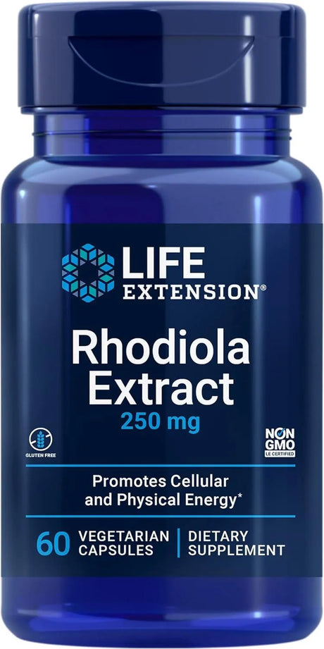 LIFE EXTENSION - Life Extension Rhodiola Extract 250Mg. 60 Capsulas - The Red Vitamin MX - Suplementos Alimenticios - {{ shop.shopifyCountryName }}