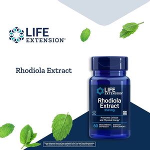 LIFE EXTENSION - Life Extension Rhodiola Extract 250Mg. 60 Capsulas - The Red Vitamin MX - Suplementos Alimenticios - {{ shop.shopifyCountryName }}