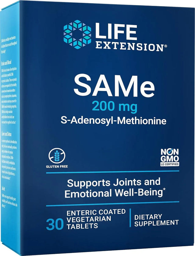 LIFE EXTENSION - Life Extension Same 200Mg. 30 Tabletas - The Red Vitamin MX - Suplementos Alimenticios - {{ shop.shopifyCountryName }}