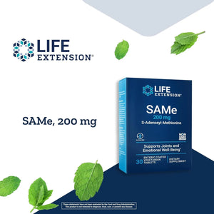 LIFE EXTENSION - Life Extension Same 200Mg. 30 Tabletas - The Red Vitamin MX - Suplementos Alimenticios - {{ shop.shopifyCountryName }}