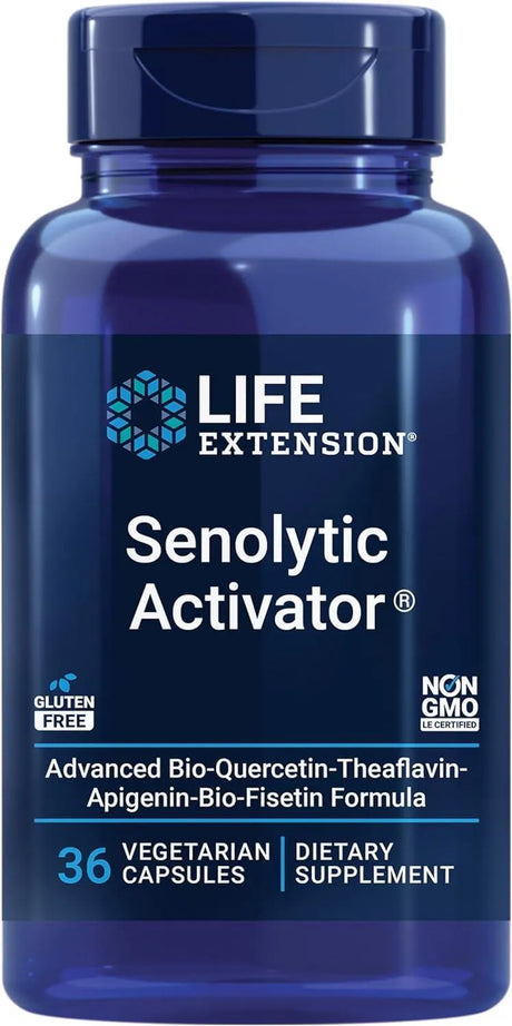 LIFE EXTENSION - Life Extension Senolytic Activator with Quercetin Fisetin 36 Capsulas - The Red Vitamin MX - Suplementos Alimenticios - {{ shop.shopifyCountryName }}