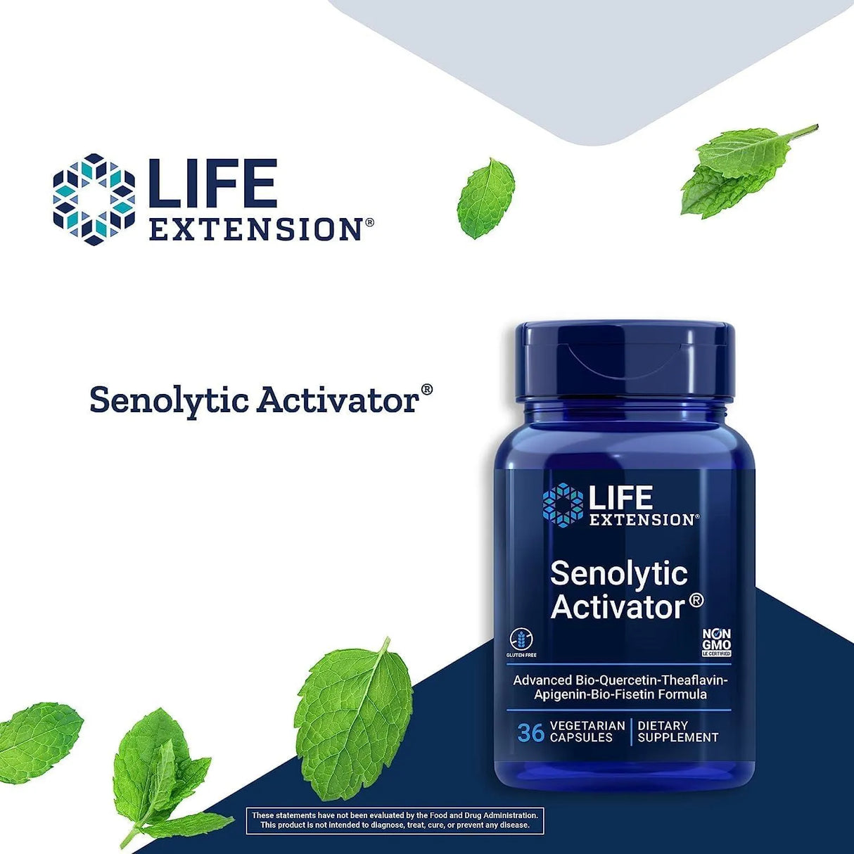 LIFE EXTENSION - Life Extension Senolytic Activator with Quercetin Fisetin 36 Capsulas - The Red Vitamin MX - Suplementos Alimenticios - {{ shop.shopifyCountryName }}