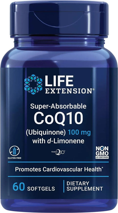 LIFE EXTENSION - Life Extension Super-absorbable Coq10 100Mg. 60 Capsulas Blandas - The Red Vitamin MX - Suplementos Alimenticios - {{ shop.shopifyCountryName }}