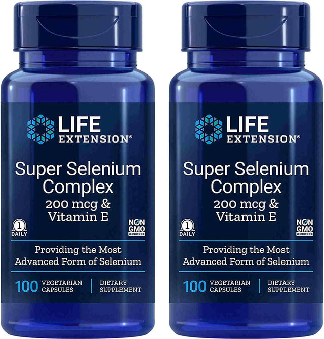 LIFE EXTENSION - Life Extension Super Selenium Complex 200mcg 200 Capsulas - The Red Vitamin MX - Suplementos Alimenticios - {{ shop.shopifyCountryName }}