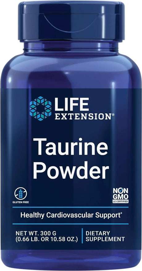 LIFE EXTENSION - Life Extension Taurine Powder 750Mg. 300Gr. - The Red Vitamin MX - Suplementos Alimenticios - {{ shop.shopifyCountryName }}