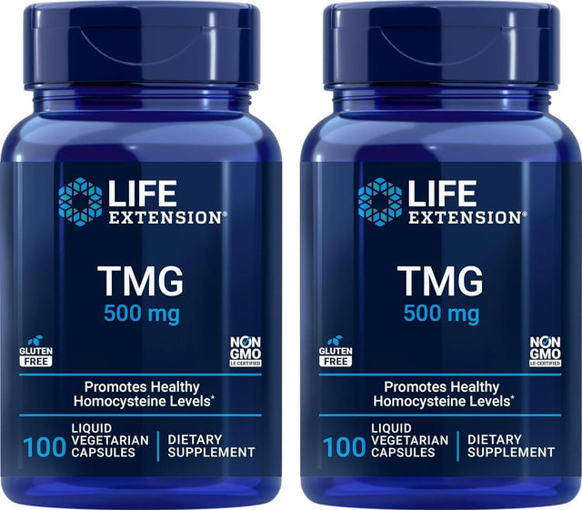 LIFE EXTENSION - Life Extension TMG 500Mg. 100 Capsulas 2 Pack - The Red Vitamin MX - Suplementos Alimenticios - {{ shop.shopifyCountryName }}