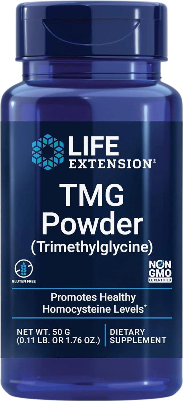 LIFE EXTENSION - Life Extension TMG Powder 50Gr. - The Red Vitamin MX - Suplementos Alimenticios - {{ shop.shopifyCountryName }}