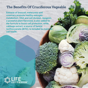 LIFE EXTENSION - Life Extension Triple Action Cruciferous Vegetable Extract 60 Capsulas - The Red Vitamin MX - Suplementos Alimenticios - {{ shop.shopifyCountryName }}