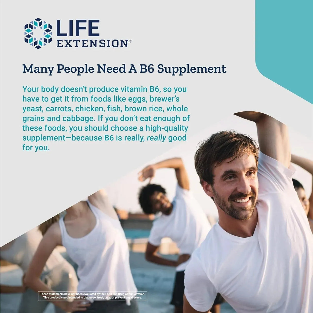 LIFE EXTENSION - Life Extension Vitamin B6 250Mg. 100 Capsulas - The Red Vitamin MX - Suplementos Alimenticios - {{ shop.shopifyCountryName }}