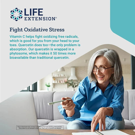 LIFE EXTENSION - Life Extension Vitamin C & Bio-Quercetin 250 Tabletas - The Red Vitamin MX - Suplementos Alimenticios - {{ shop.shopifyCountryName }}