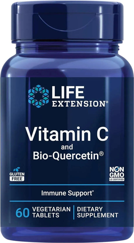 LIFE EXTENSION - Life Extension Vitamin C with Bio-Quercetin 1000Mg. 60 Tabletas - The Red Vitamin MX - Suplementos Alimenticios - {{ shop.shopifyCountryName }}