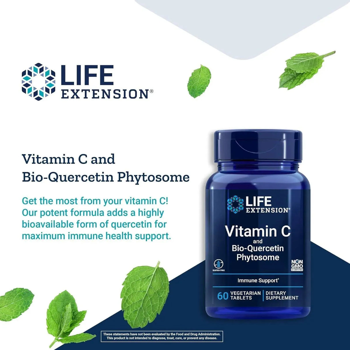 LIFE EXTENSION - Life Extension Vitamin C with Bio-Quercetin 1000Mg. 60 Tabletas - The Red Vitamin MX - Suplementos Alimenticios - {{ shop.shopifyCountryName }}