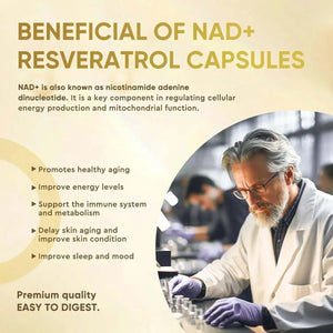 LIFE NUTRITION - Life Nutrition NAD+ Resveratrol Boosting 120 Capsulas - The Red Vitamin MX - Suplementos Alimenticios - {{ shop.shopifyCountryName }}