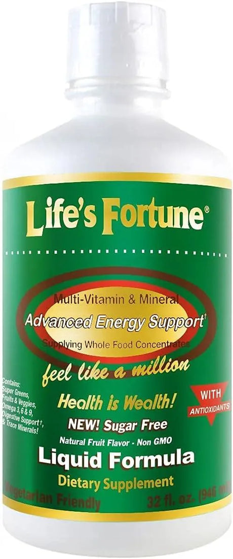 LIFE'S FORTUNE - Life's Fortune Whole Food Multivitamin Liquid 946Ml. - The Red Vitamin MX - Suplementos Alimenticios - {{ shop.shopifyCountryName }}